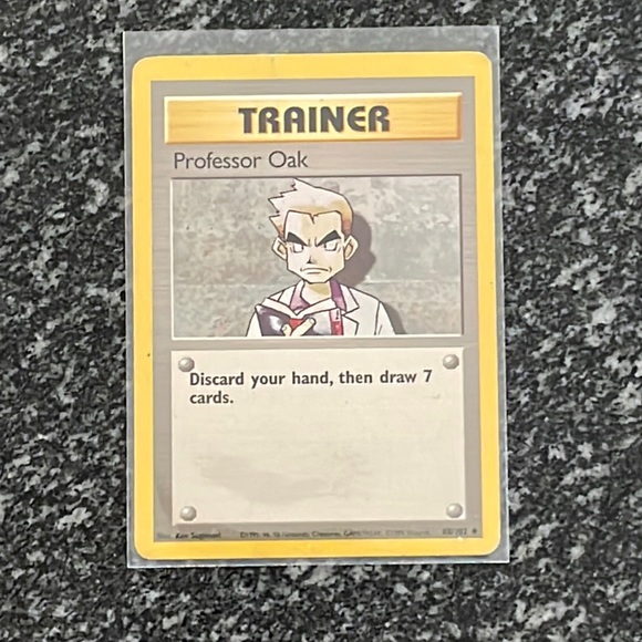 1999 Pokémon Professor Oak - Picture 1 of 2